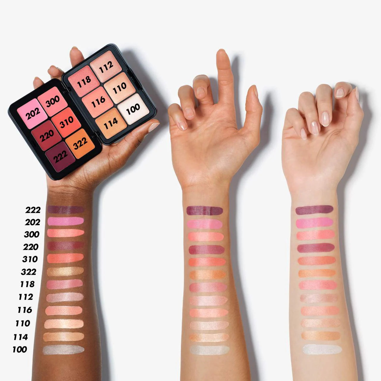 MAKE UP FOR EVER  HD Skin Blush & Glow Longwear Cream Face Palette