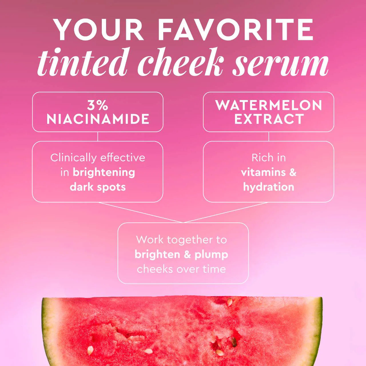 Glow Recipe  Watermelon Glow Niacinamide Dewy Flush - Brightening Serum Blush