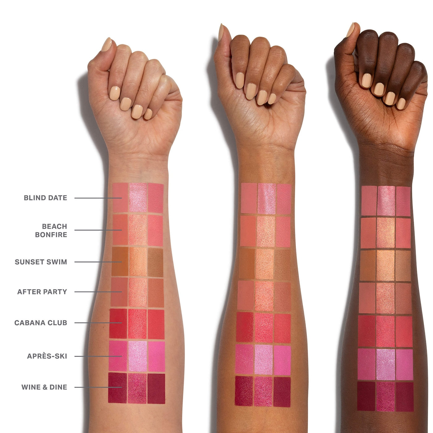 Morphe  Cheek Thrills Multi-Finish Blush Trio