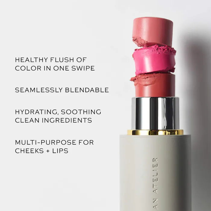 Westman Atelier  Mini Petite Baby Cheeks Lip + Cheek Cream Blush Stick
