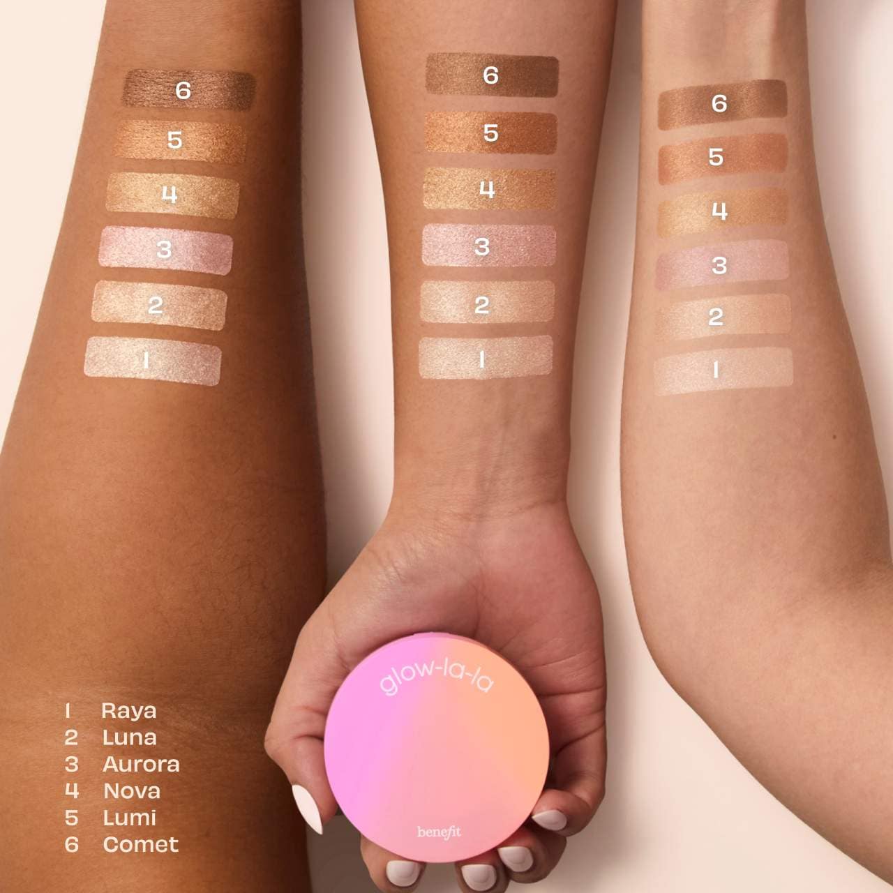 Benefit Cosmetics  Glow La La Blurring Powder Highlighter