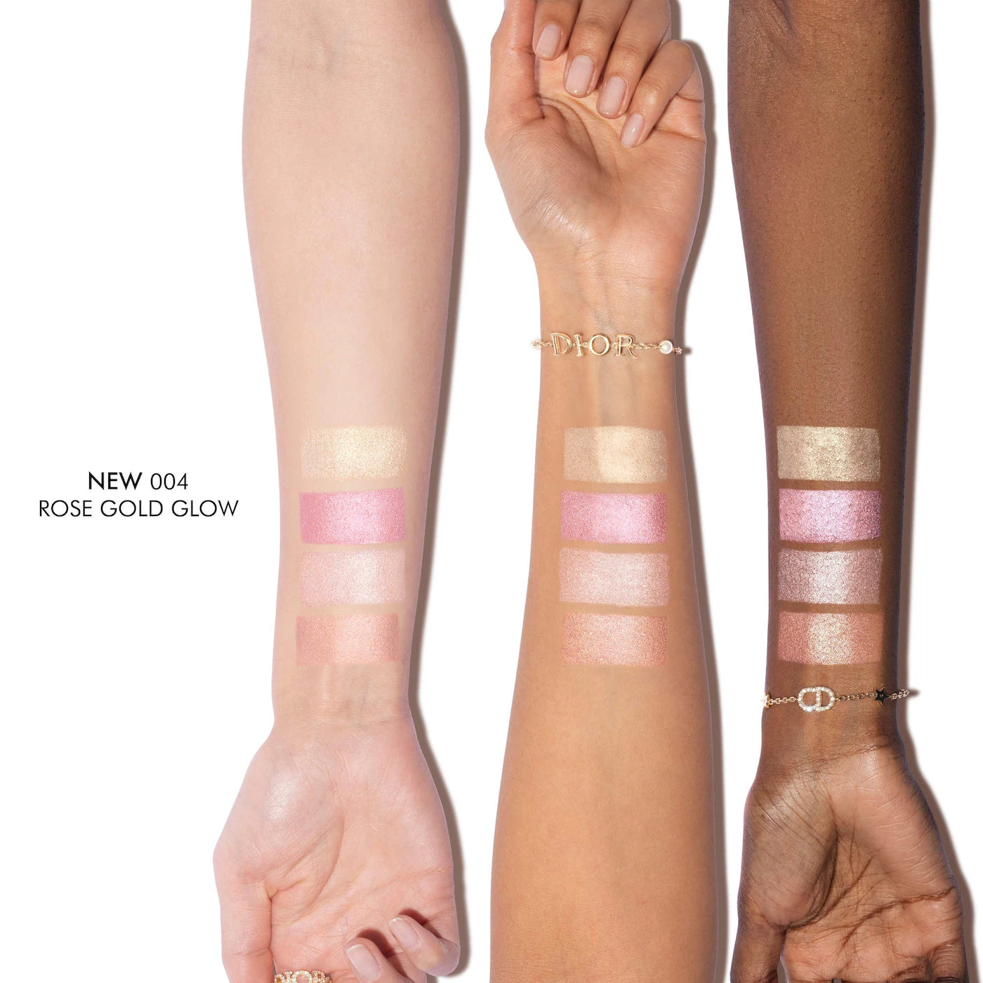 DIOR  Backstage Glow Maximizer Face Palette - 004 Rose Gold Glow
