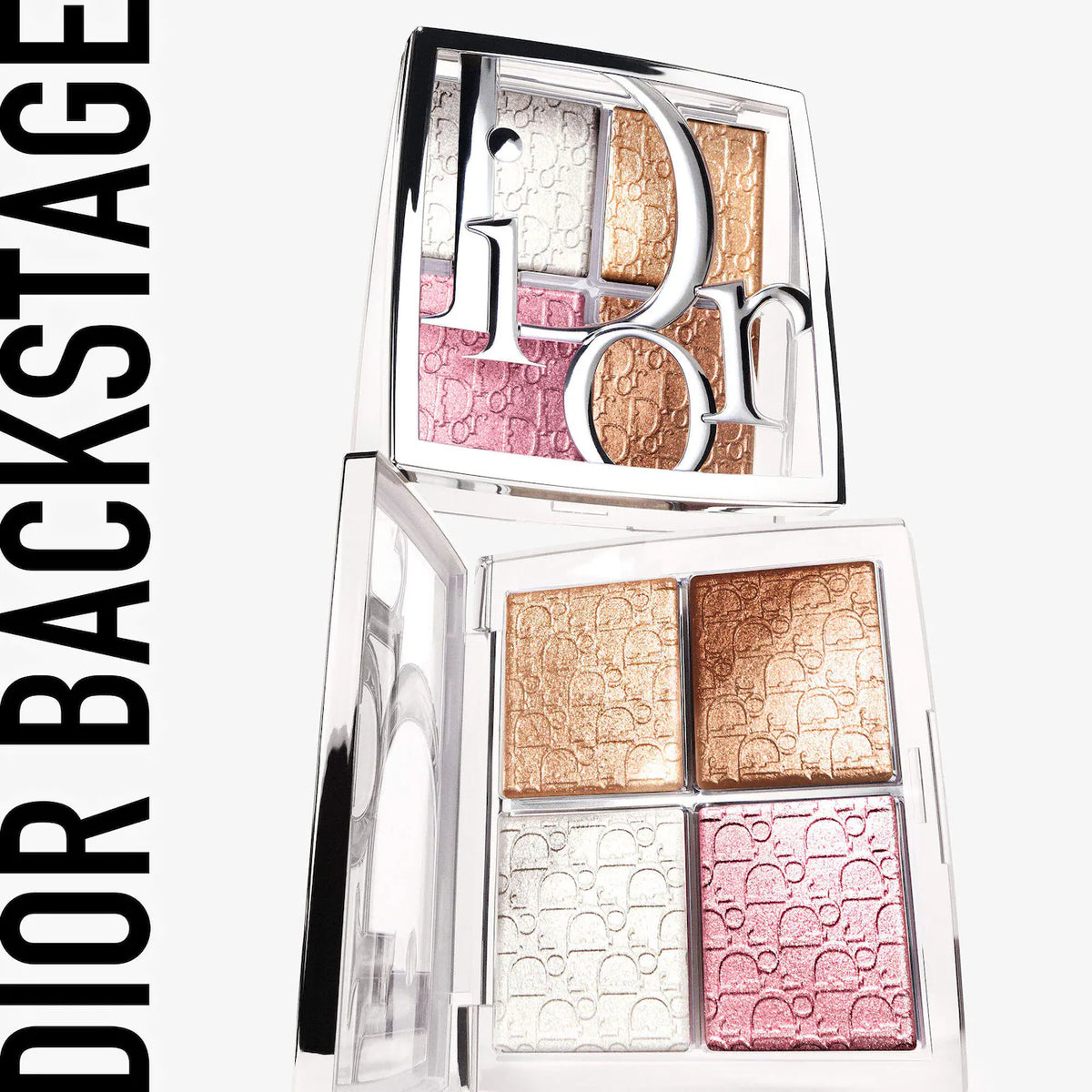 DIOR  Backstage Glow Maximizer Face Palette - 003 Pearly Peach Glow