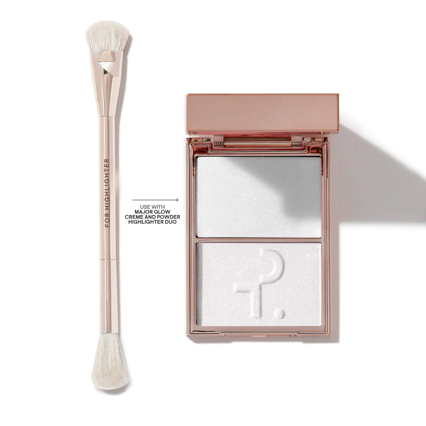PATRICK TA  Dual Ended Highlighter Brush