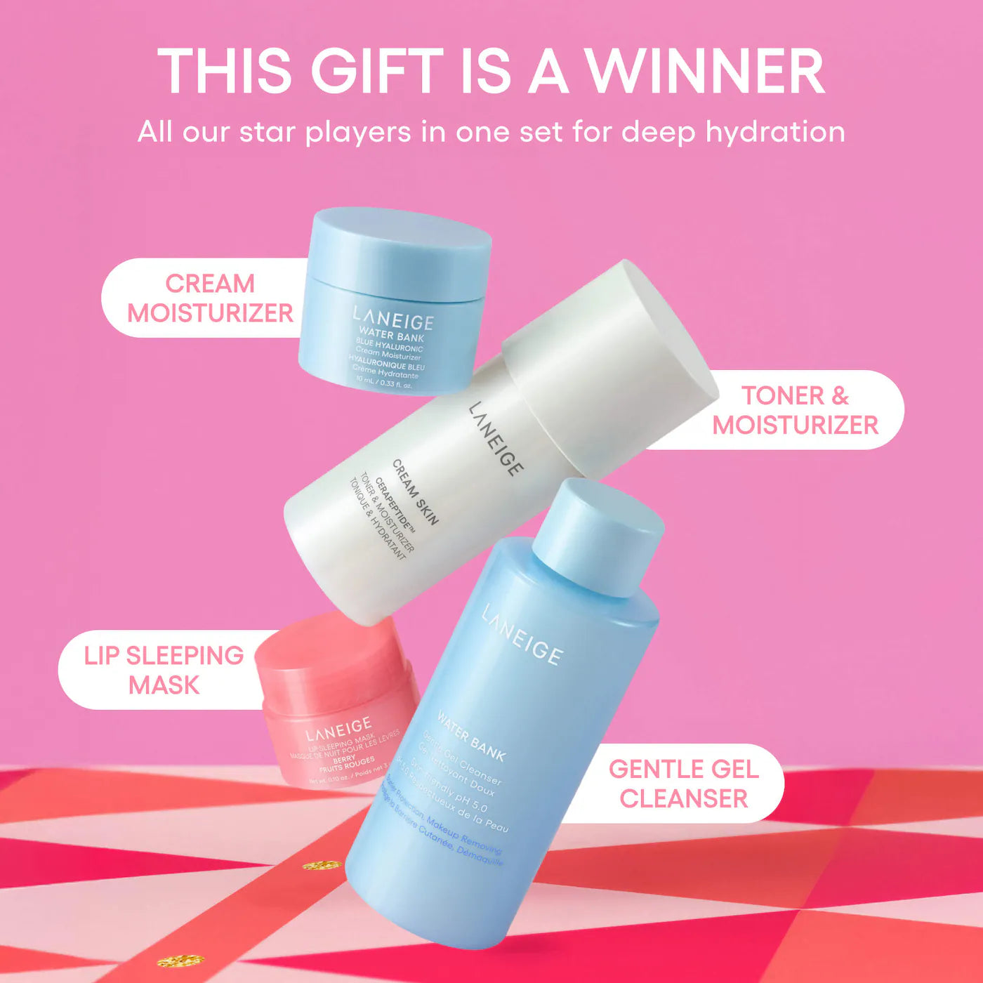 LANEIGE  Mini Hydration To Go Gift Set