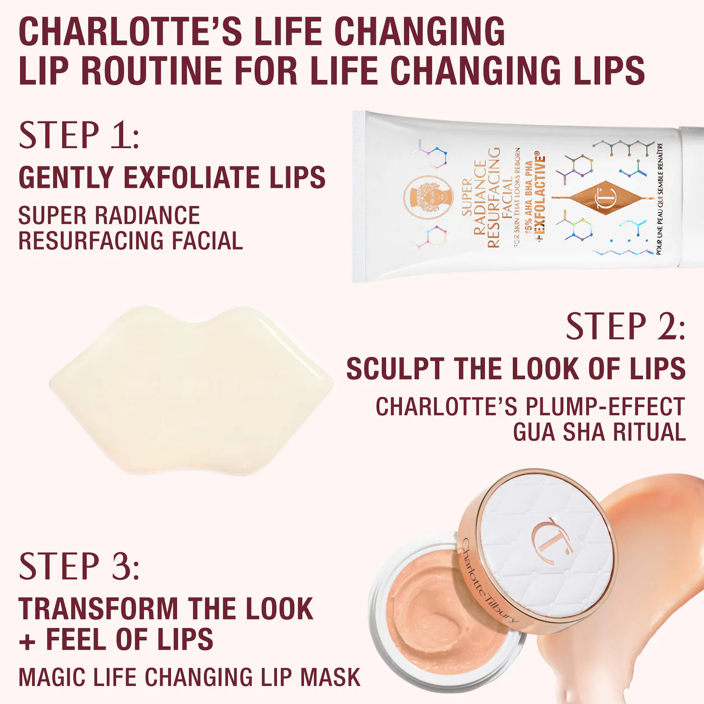 Charlotte Tilbury  Life Changing Lip Mask with Cushioning Ceramides