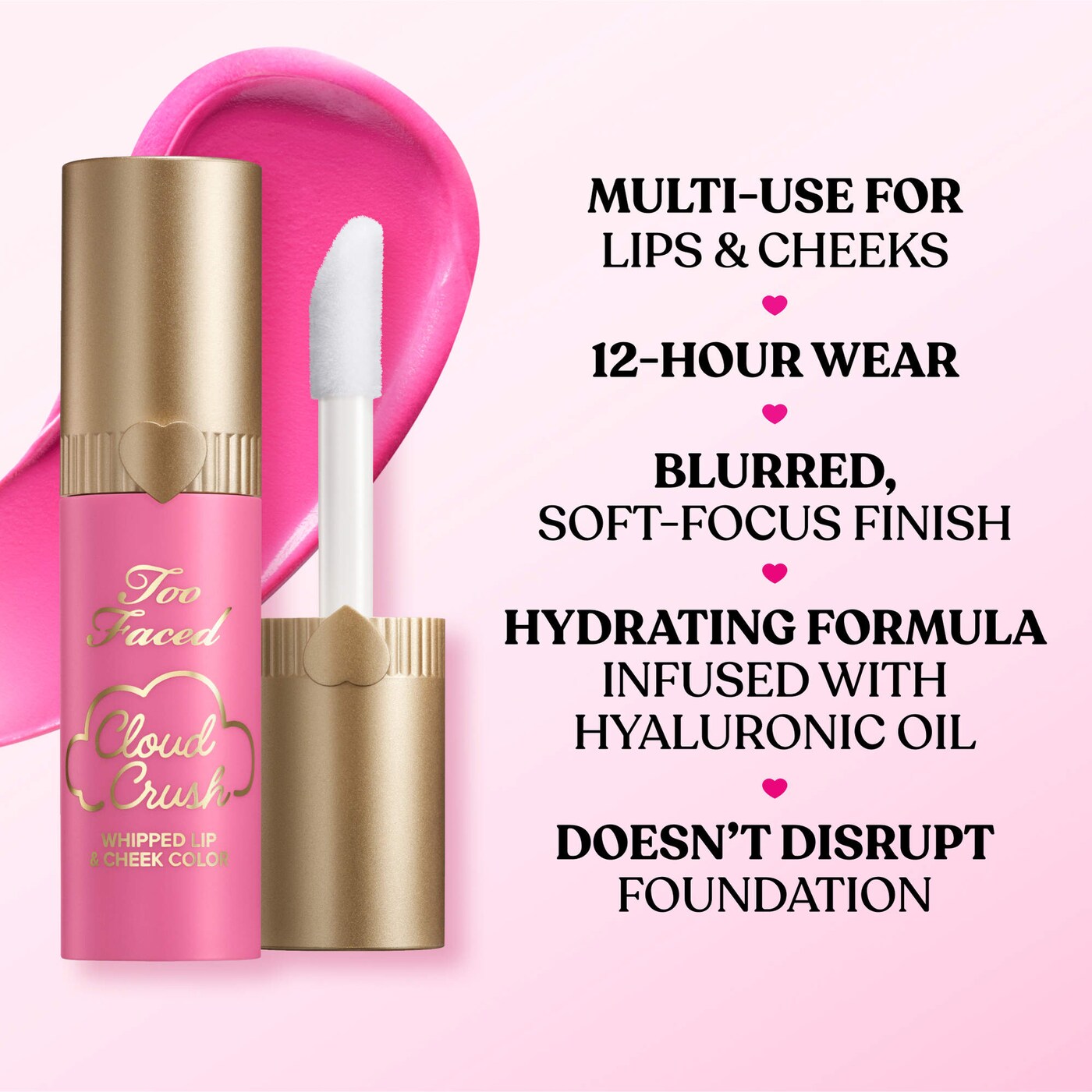 Too Faced  Cloud Crush Whipped Lip & Cheek Duo Makeup Gift Set