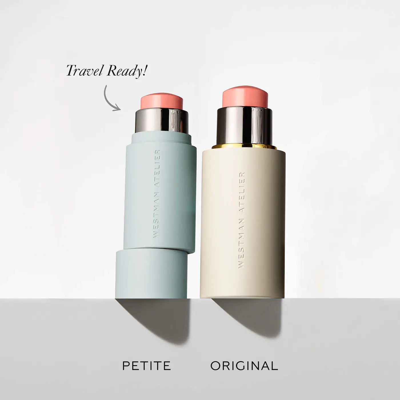 Westman Atelier  Mini Baby Cheeks Lip + Cheek Cream Blush Stick Trio Gift Set