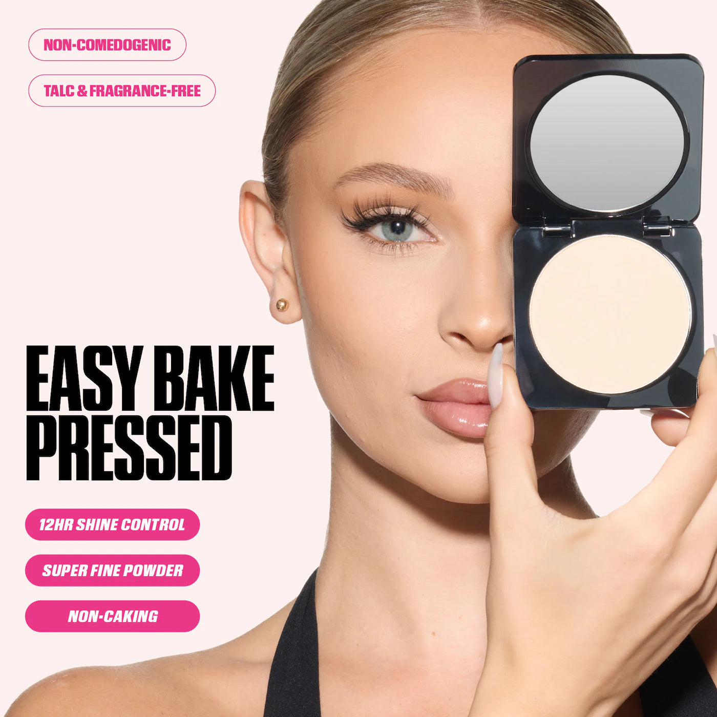 HUDA BEAUTY  Easy Bake Airbrush Matte Pressed Setting Powder
