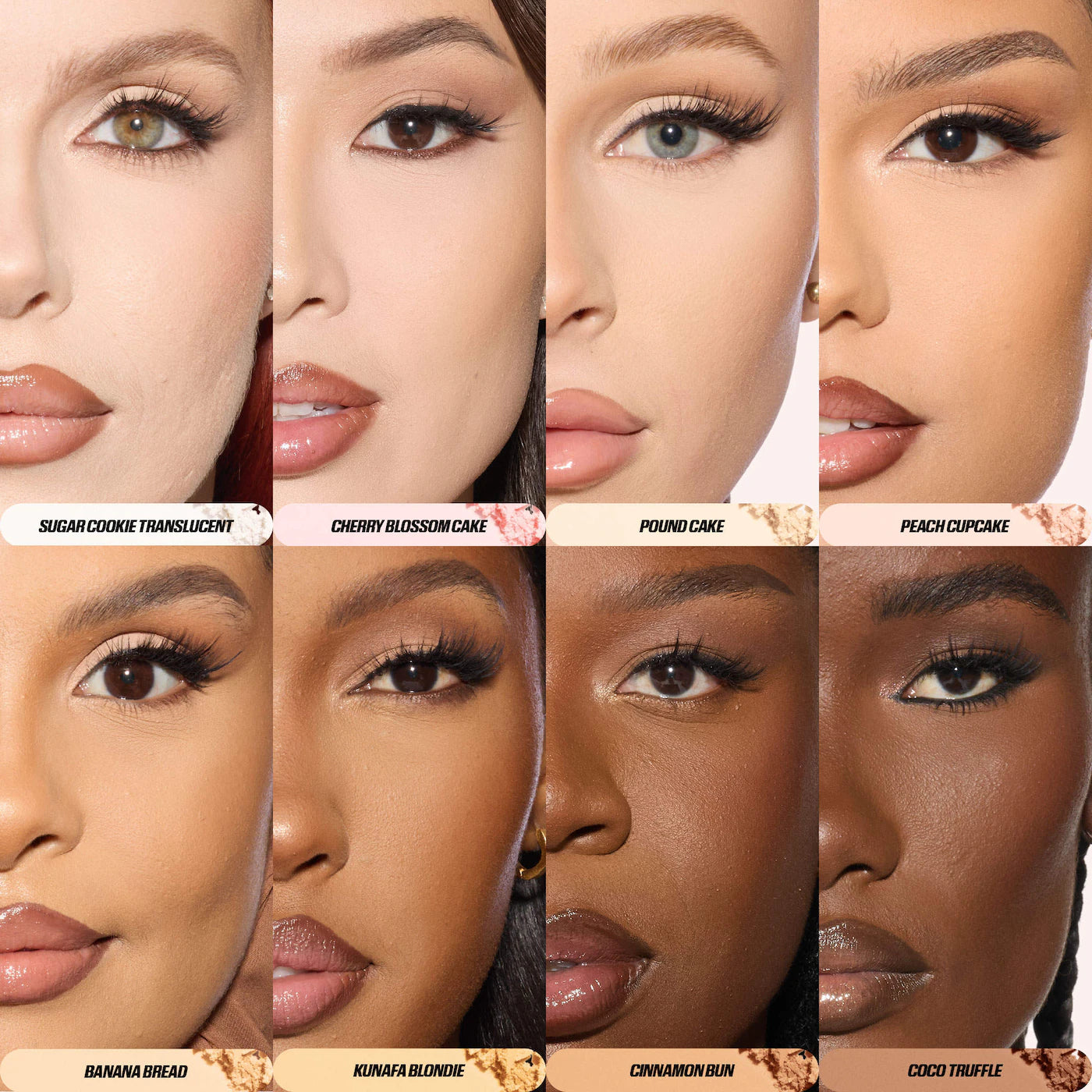 HUDA BEAUTY  Easy Bake Airbrush Matte Pressed Setting Powder