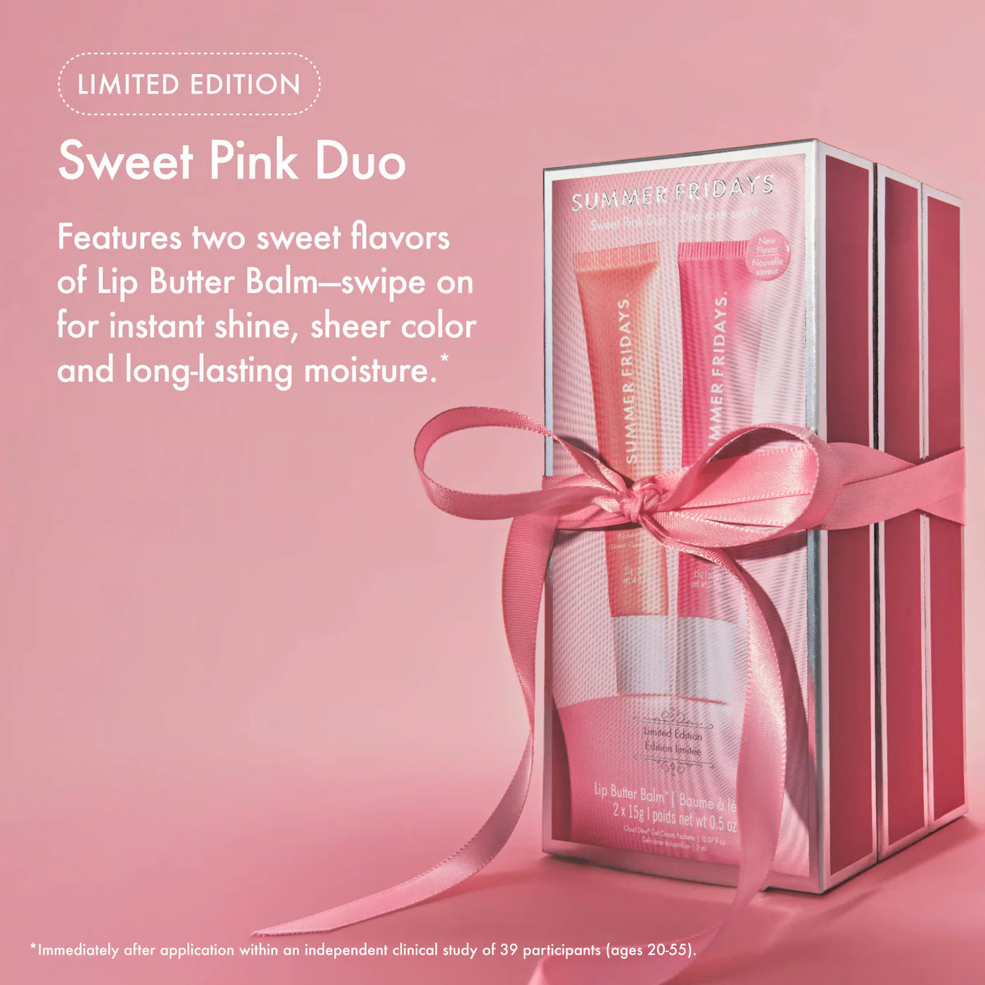 Summer Fridays  Sweet Pink Duo