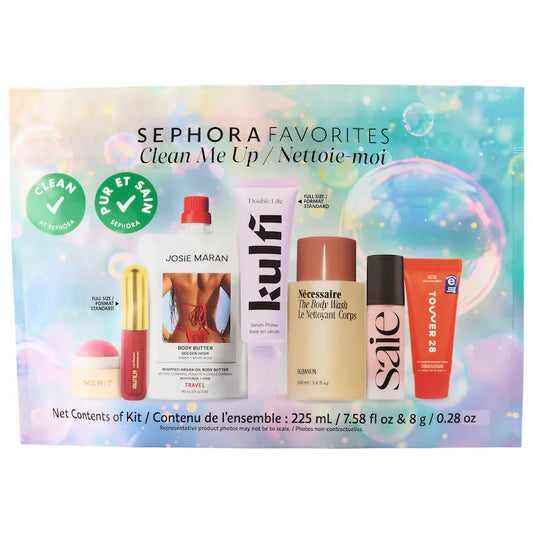 Sephora Favorites  Clean Me Up Skincare and Makeup Value Set