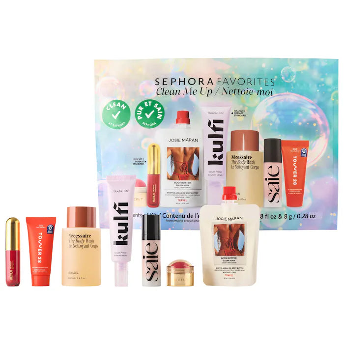 Sephora Favorites  Clean Me Up Skincare and Makeup Value Set