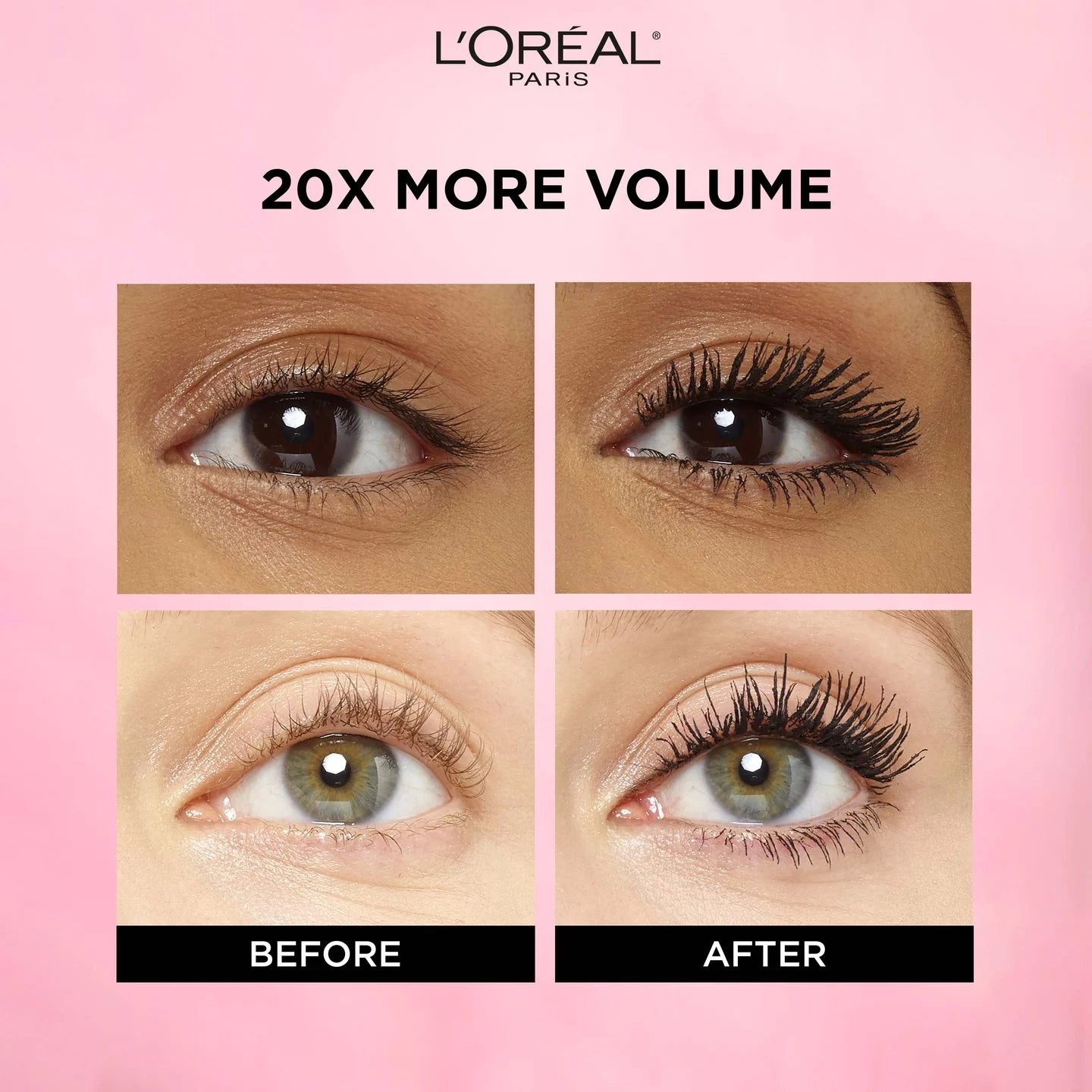 Loreal Lash Paradise Mascara Blackest Black