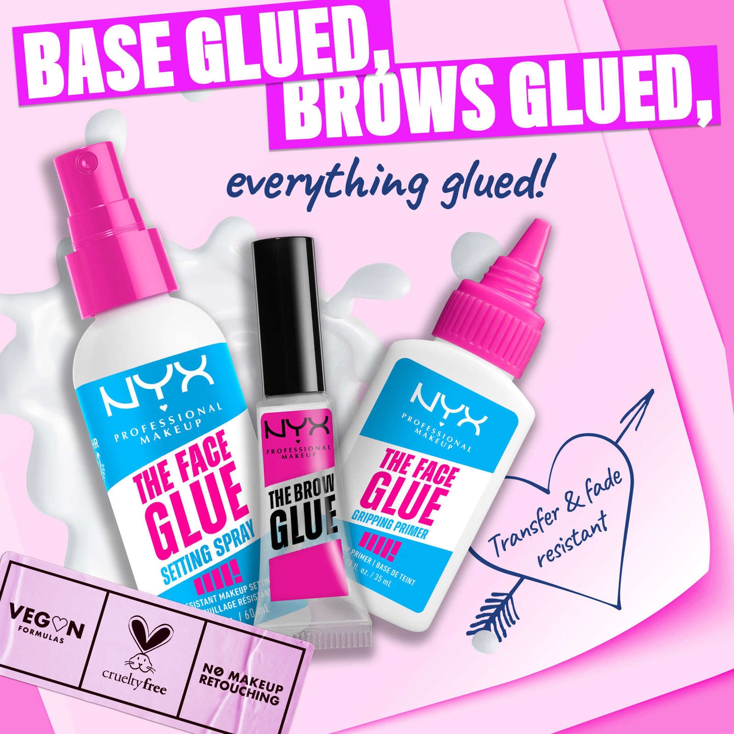 NYX The Face Glue Gripping Setting Spray