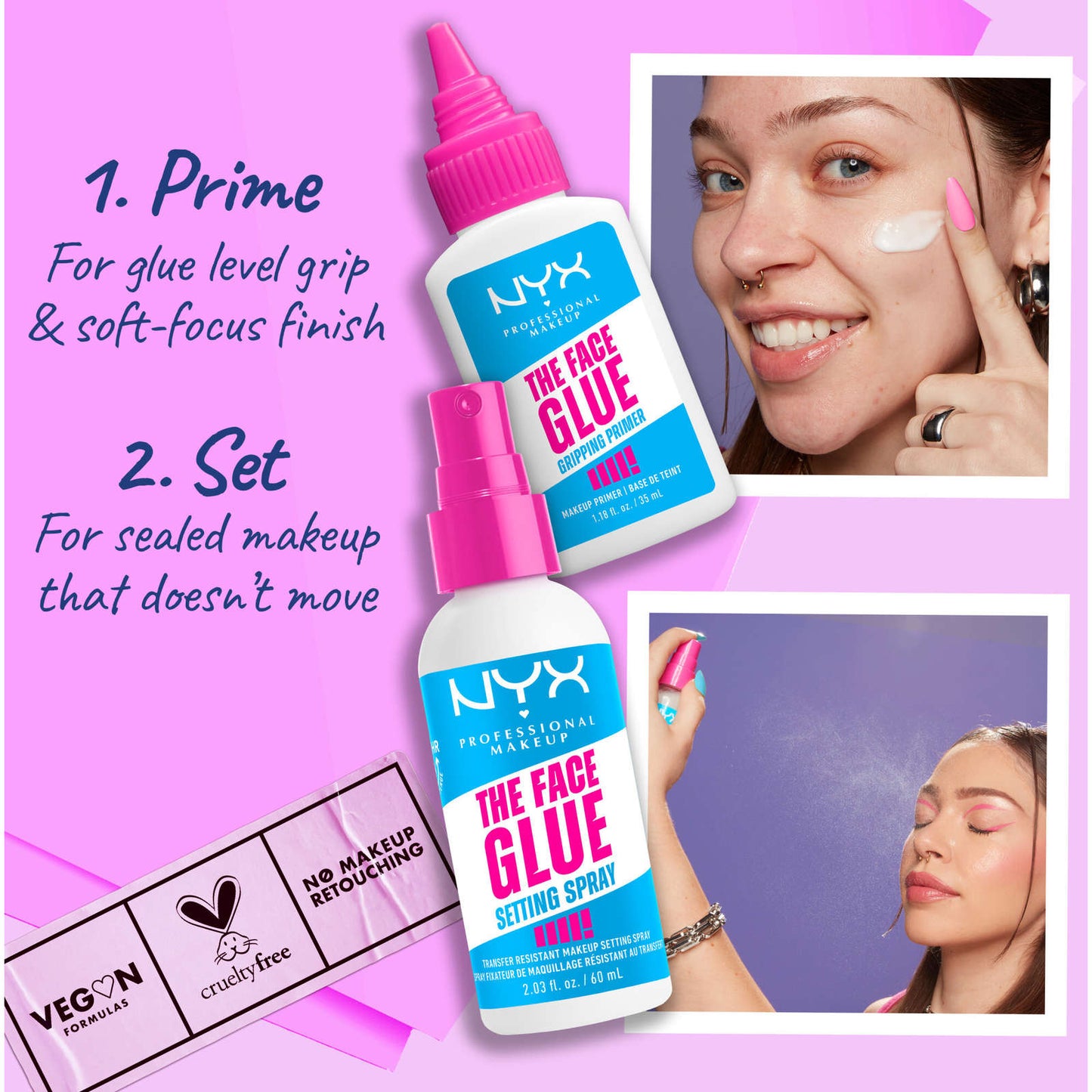 NYX The Face Glue Gripping Primer