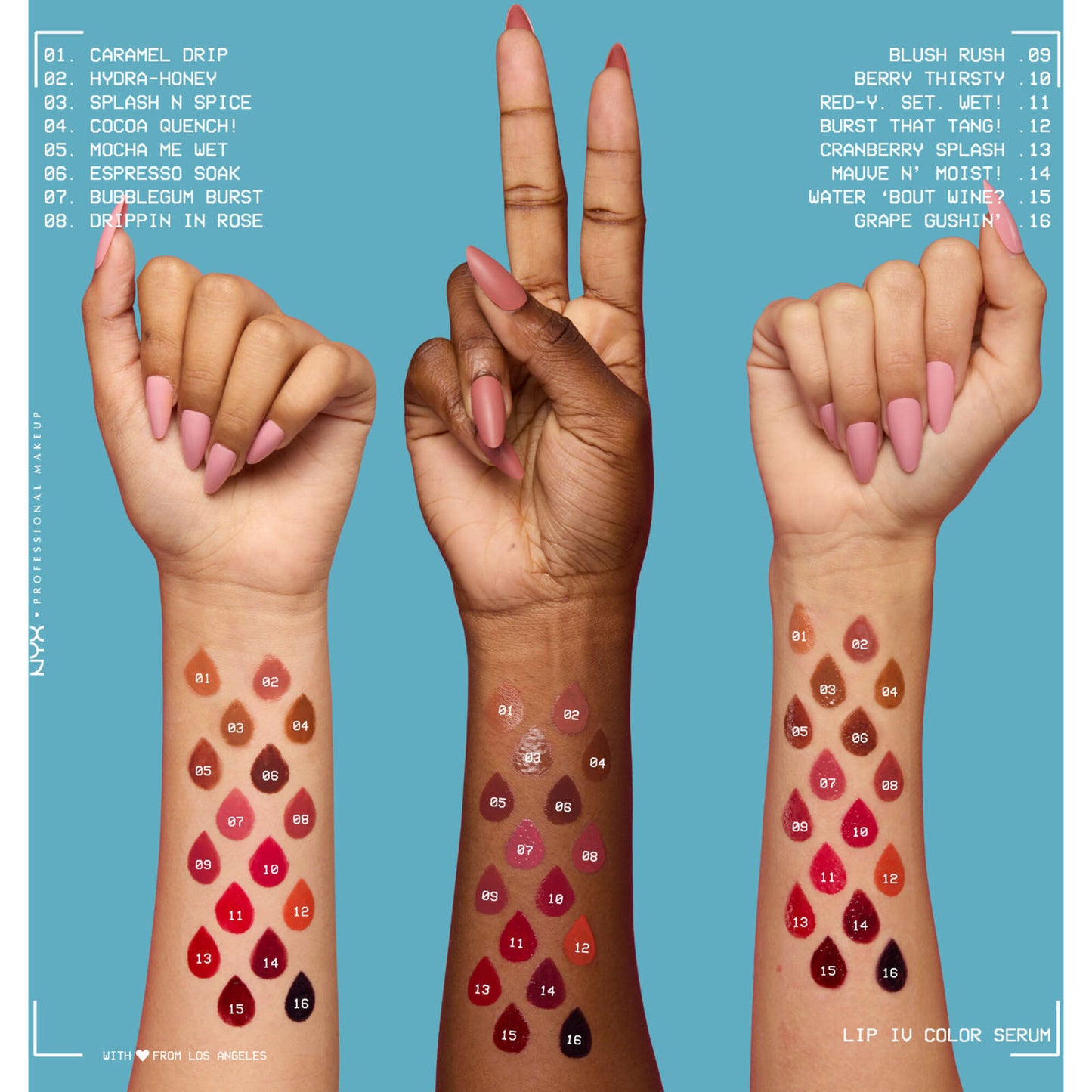 NYX  Lip IV Hydrating Gloss Stain