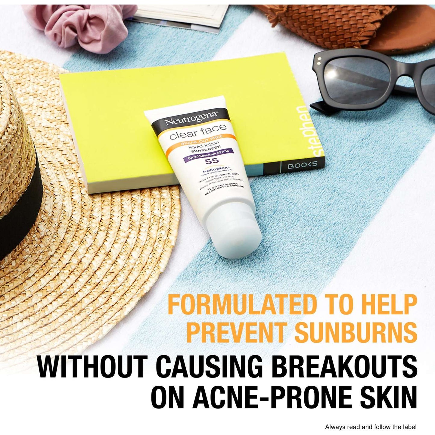 Neutrogena  Clear Face Sunscreen SPF 50