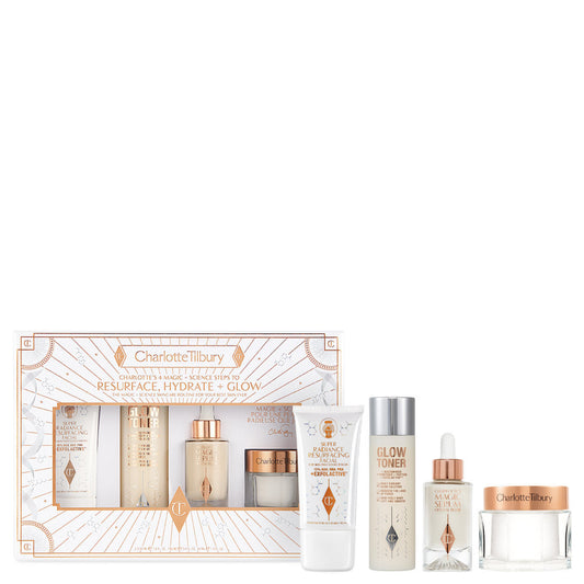 CHARLOTTE TILBURY Charlotte's 4 Magic + Science Steps to Resurface, Hydrate + Glow